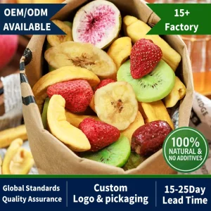 BRC Audited Bulk Supplier Freeze Dried Ingredients for Bakery FD Fruit Crisps Dried Vegetables Dried Fruit