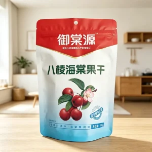Baleng Haitang Natural Pure Healthy Crabapple Dried Fruit Snack Sweet Sugar Free No Additives Original Flavor Handmade Semi Soft
