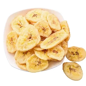 Banana Chips 80g Bag Packaged Sweet Flavored ISO Certified Fruit Crisps Snacks Leisure Food 12 Months Shelf Life