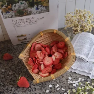 Best Quality Dry Fruits Freeze Dried Strawberry Tasty FD Strawberry Leisure Snacks Dehydrated Strawberry Slices