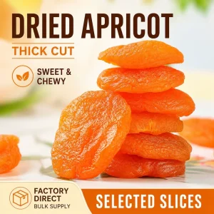 Best Selling Candied Apricot Pieces Rich Fruity Taste China Factory Bulk Supply