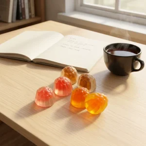 Bi-color Raspberry Shaped Jelly Candy Bulk Assorted Fruit Gummy Sweets for Supermarket Distributors
