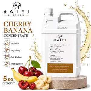 Biotech Rich Fruit Essence Concentrate Liquid Large Volume Packaging for Tobacco Shisha Hookah Flavor Production