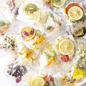 Blended Dry Fruit Tea in Small Bags Mixed Fruit Lemon Mint Tea