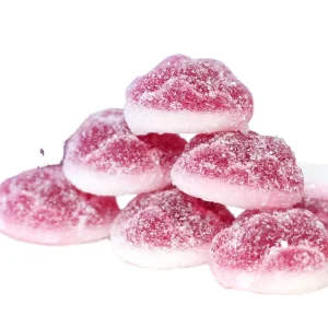 Bulk 20g Strawberry Soft Jelly Candy Bars Exotic Sour Chewy Fruit Snack Cute Cartoon Box Packaging Kids Party
