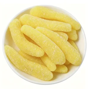 Bulk Assorted Fruit Flavor Sweet Gummy Candy Sour Sanded Soft Chewy Candy Sweets