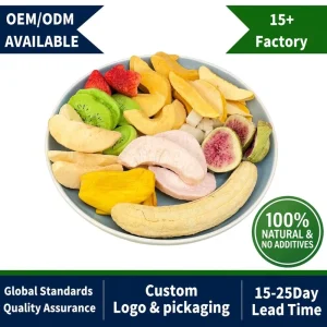 Bulk Cereal Topping Freeze Dried Mixed Fruit Pieces Healthy Breakfast Non GMO Dried Vegetables Dried Fruit