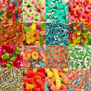 Bulk Custom Gummy Candy Sour Sweet Fruit Flavor Halal Gelatin Gummies OEM Candy Manufacturer