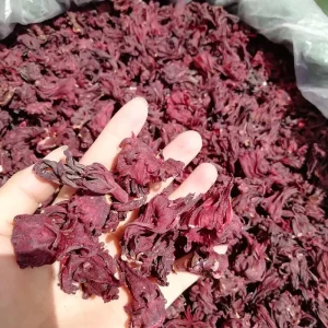 Bulk Dried Hibiscus Roselle Whole & Cut 100% Natural Fruit Tea 25kg Bag Factory Direct