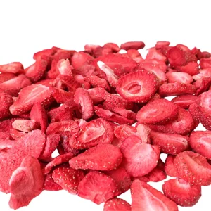 Bulk FD Freeze Dried Strawberry Slices 1kg Sugar Free Fruit Raw Material for Snowflake Crisp & Baking Manufacture