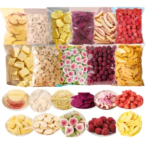 Bulk FD Mixed Fruits Crispy Halal Certified Vacuum Fried Freeze-Dried Healthy Snacks Dry Fruits Mix