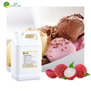 Bulk Factory Liquid Concentrate Food Grade Flavor and Fragrance Water Soluble Lychee Ice Cream Flavours for Drink Juice Making