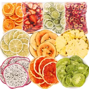 Factory Supply No Additives Fresh Dried Blueberry Apple Kiwi Preserved in Bulk High Vitamin C Sweet Taste