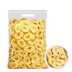 Bulk Freeze-Dried Banana Fruit 100% Pure Sliced Date Snack with Natural Freshness Preserved by Water and Oil