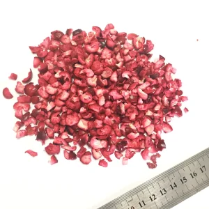 Bulk Freeze Dried Cranberry Granules 2-6mm FD Fruit Ingredients for Chocolate & Bakery Non GMO Factory Price