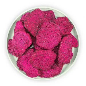 Bulk Freeze Dried Dragon Fruit Slices 100% Natural Tropical Snack Factory Direct OEM Supply