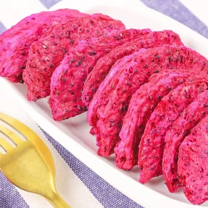 Bulk Freeze Dried Dragon Fruit Slices Raw Material for Fruit Tea Yogurt Topping Bakery Ingredients