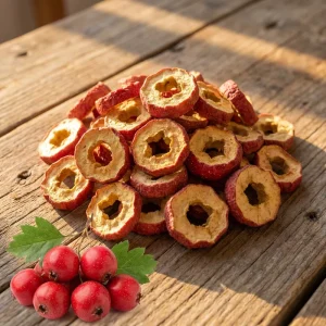 Bulk Freeze Dried Hawthorn Slices 100% Natural Crispy FD Hawthorn No Additives