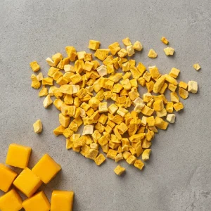 Bulk Freeze Dried Mango Dice FD Mango Chunks for Yogurt Cereal Ice Cream and Bakery Topping
