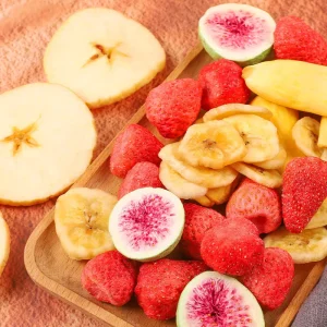 Bulk Freeze Dried Processed Mixed Fruit Chips High Quality Sweet Ready to Eat Snack