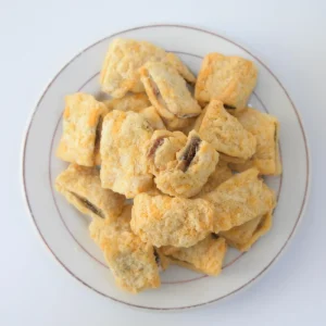 Bulk Fruit Vegetable Chips Hard Texture Salty Flavor Ready Eat Snack 1000g Vacuum Pack Crisp Fried Mackerel