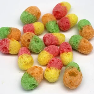Bulk Fruity Flavored Sour Sweets Candy Crispy Freeze Dried Candy