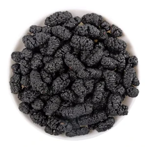 Bulk Healthy Instant Snacks Dry Black Fruit Dried Mulberry