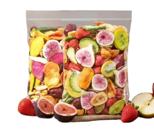 Bulk High quality FD Mixed Fruits Crispy HACCP Certified Non added Vacuum Fried Freeze Dried Water Sweet Flavor