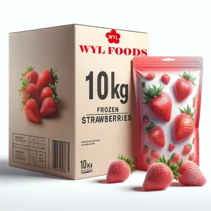 Bulk IQF Frozen Strawberry Whole Fruit Supply for Beverage Industry Desserts Smoothies