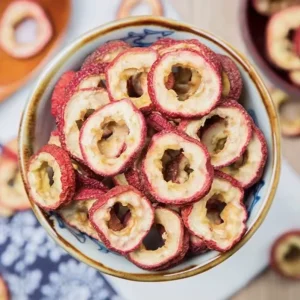 Bulk Packed Dried Hawthorn Fruit Slices FD Processed Water Preserved Sweet Chewy Individually Bagged for Healthy