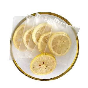 Bulk Premium Dried Lemon Slices Sugar Free Caffeine Free Fruit Tea Ingredient 15 Bags Supplier