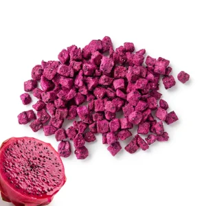 Bulk Premium Freeze Dried Dragon Fruit Cubes