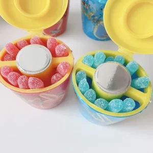 Bulk Sour Gummy Jam Dip Strawberry Fruit Flavor Sour Strips Candy Sour Strip Candy & Sour Gummies Candy Kids Snacks