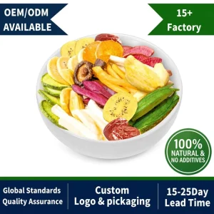 Bulk Subscription Box Snacks Freeze Dried Mixed Fruit Healthy Snack Dried Fruit