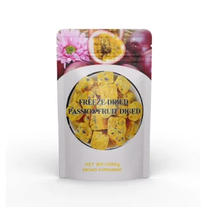 Bulk Sugar Freeze Dried Passion Fruit Crisps Frozen Dried Passion Fruit Snack