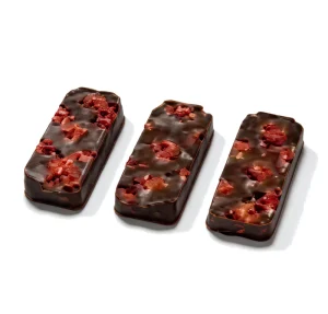 Bursting Strawberry Gem Strip Chocolate Sweet & Sour Candy for Leisure Festivals