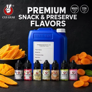 CUIGUAI OEM Mango Flavor Concentrate Food Grade Liquid Essence for Beverage Candy & Flavor Manufacturing