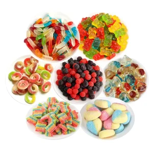 Candy Assorted Shape Fruity Flavor Gummy Candy Sour Candy Bulk Halal Chewy Candy for Party