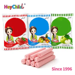 Candy Custom Private Label CC Stick Sweet Powder Candy Three Fruit Flavors Mixed Fruit Smooth Fine Powder Kid Sweet