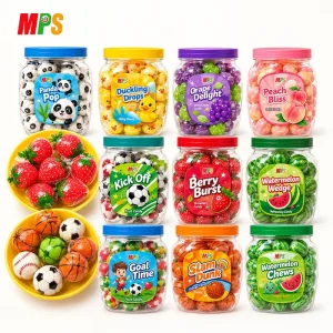 Candy Supplier Customized Private Label Sour Sweet Earth Planet Eye Ball Gummy Candies