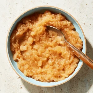 Canned Apple Puree Smooth Natural Sweetness Preserved Ready to Eat Peeled 184g-2840g