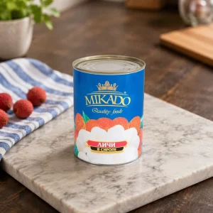 Canned Lychee in Light Syrup Sweet Taste No Preservatives Added 567g