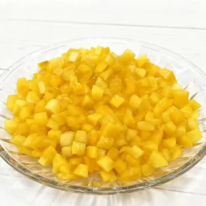 Canned Mango Pulp Mango Cubes Preserved with Syrup for Bubble Tea Drinks