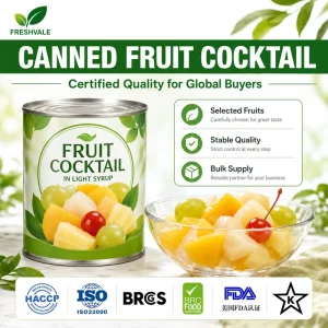 Canned Mixed Fruit 850g HACCP Custom 425g 850g 3kg and 4oz Packaging OEM Private Label Supplier