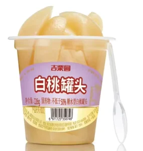 Canned White Peach Preserved Fruit Line Price Half Slices High Quality Canned Fruit