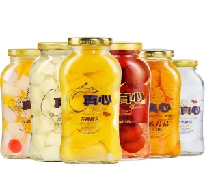 Canned Yellow Peach Orange Mango Mixed Fruit Combination 248g*6cans Water Preserved Ready to Eat