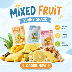 Cheese Plan 72g Handmade Fruit Cheese with Nut & Honey Soft Texture Sweet Taste Nutritious Breakfast Snack