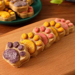 Chicken Flavor High Protein Meat Cat Claw Cake Fattening Hair Cheek Freeze Dried Pet Food Strict Selection