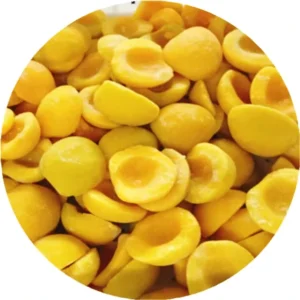 China Frozen Food Fruit IQF Frozen Fruit Yellow Peach Half Cut in Frozen Fruits