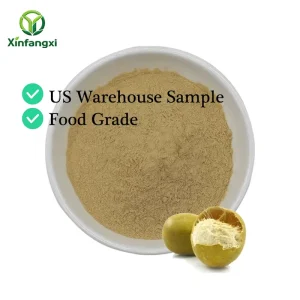 Chinese Bulk Price 100% Pure Organic Monk Fruit Concentrate Juice Powder Mogroside V 10% Natural 0 Calorie Sweetener